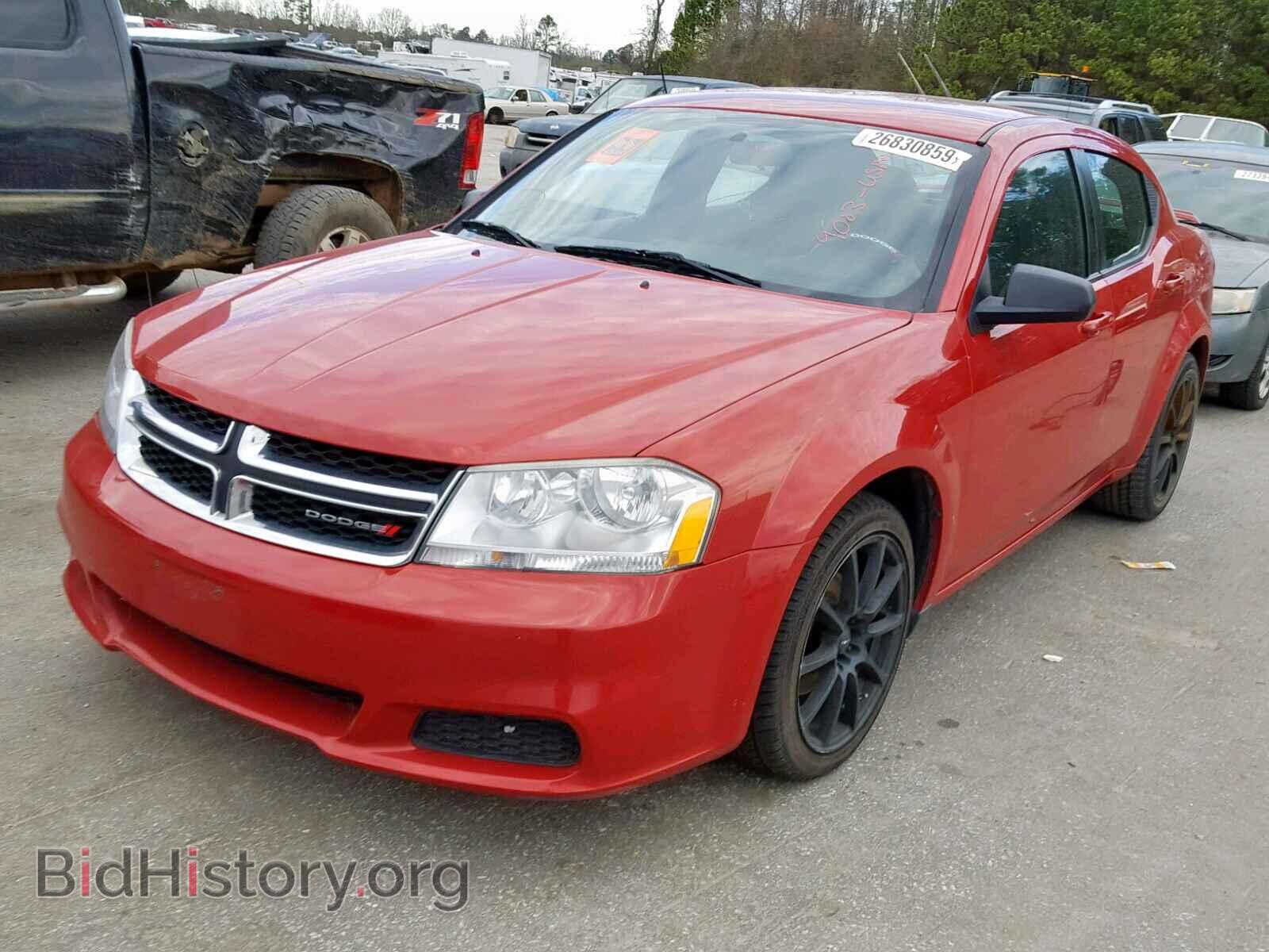 2012 DODGE AVENGER - VIN: 1C3CDZAG1CN255768 - Фото 2
