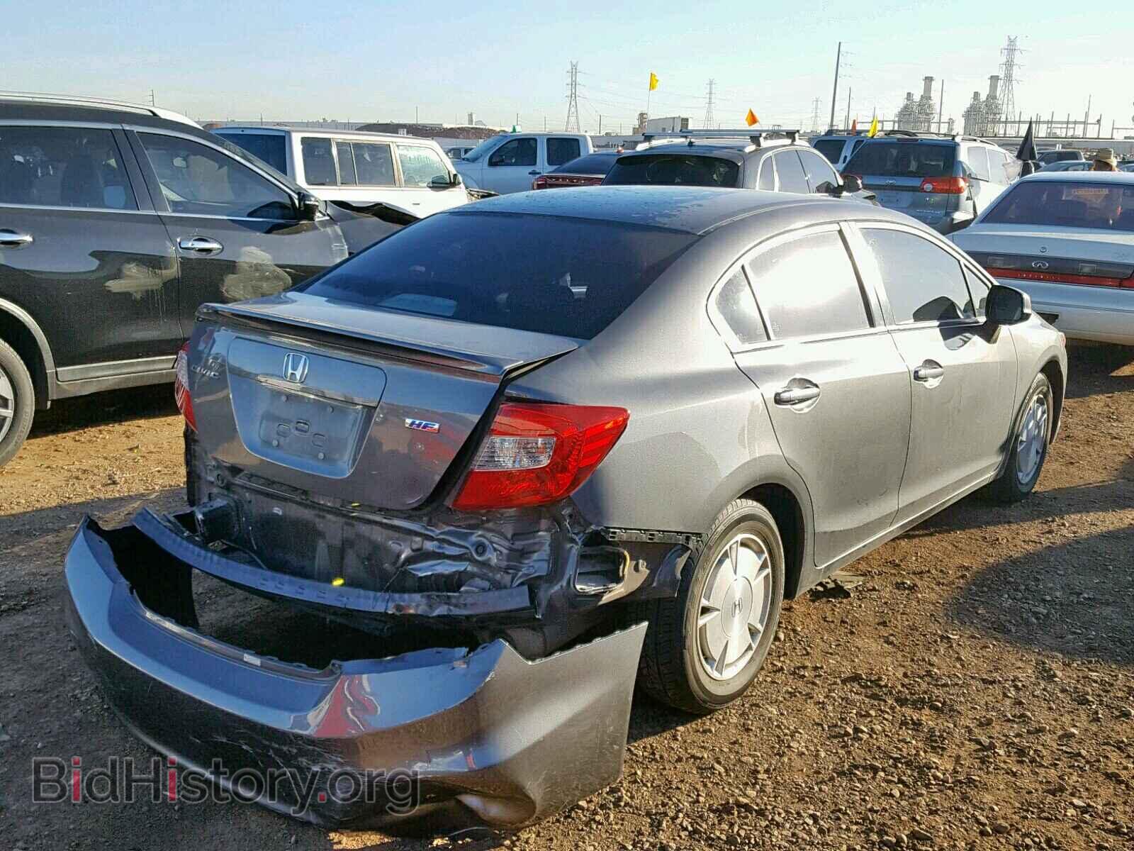 2012 HONDA CIVIC - VIN: 2HGFB2F67CH551412 - Фото 4