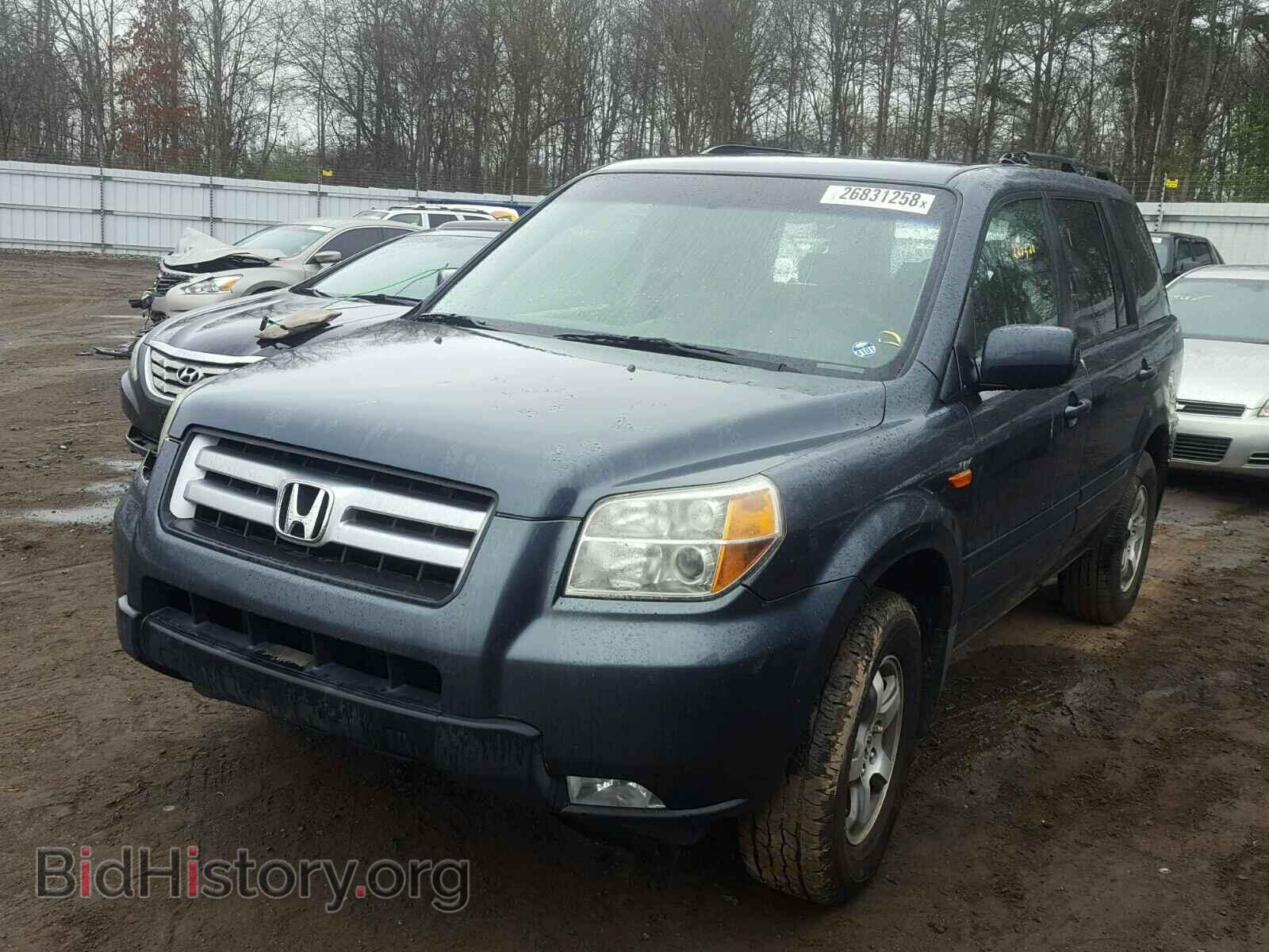 2006 HONDA PILOT - VIN: 5FNYF184X6B021821 - Фото 2