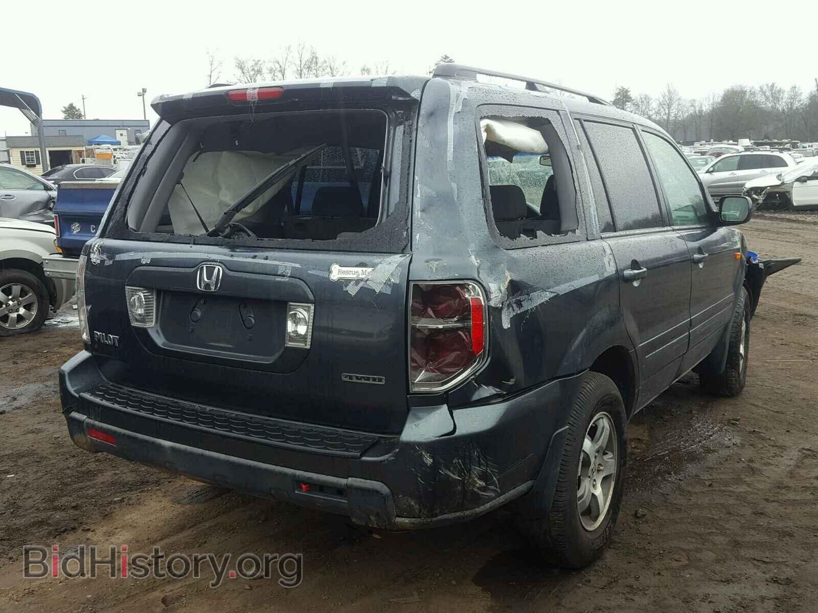 2006 HONDA PILOT - VIN: 5FNYF184X6B021821 - Фото 4