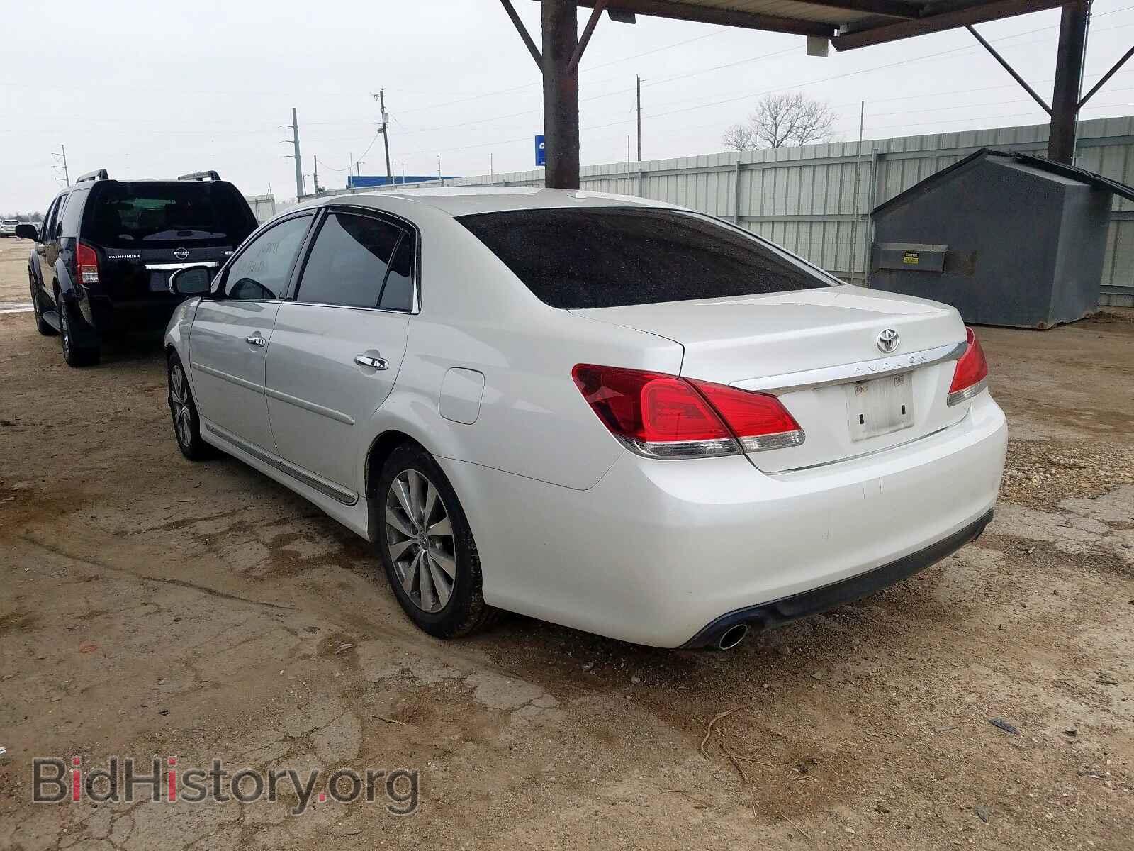 2011 TOYOTA AVALON - VIN: 4T1BK3DB0BU385597 - Фото 3