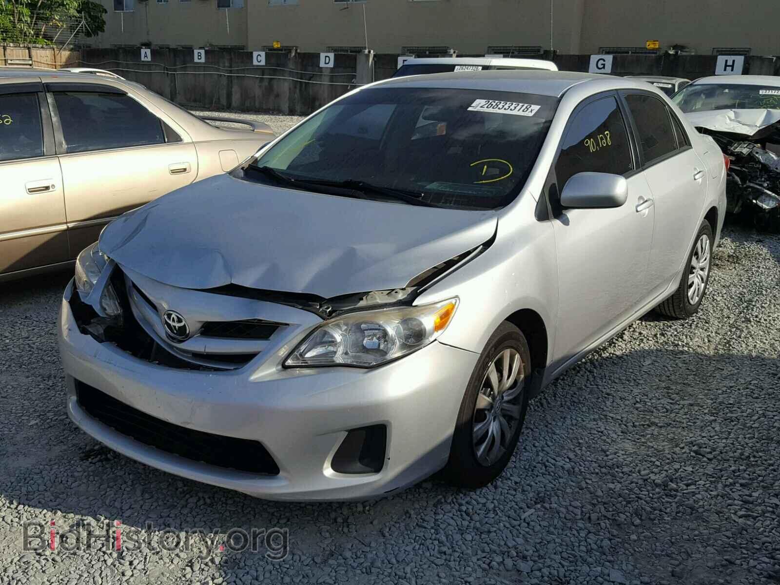 2012 TOYOTA COROLLA BA - VIN: 2T1BU4EE5CC774280 - Фото 2