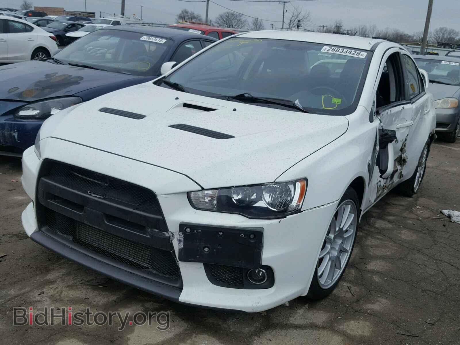 2011 MITSUBISHI EVO - VIN: JA32W8FV9BU044873 - Фото 2
