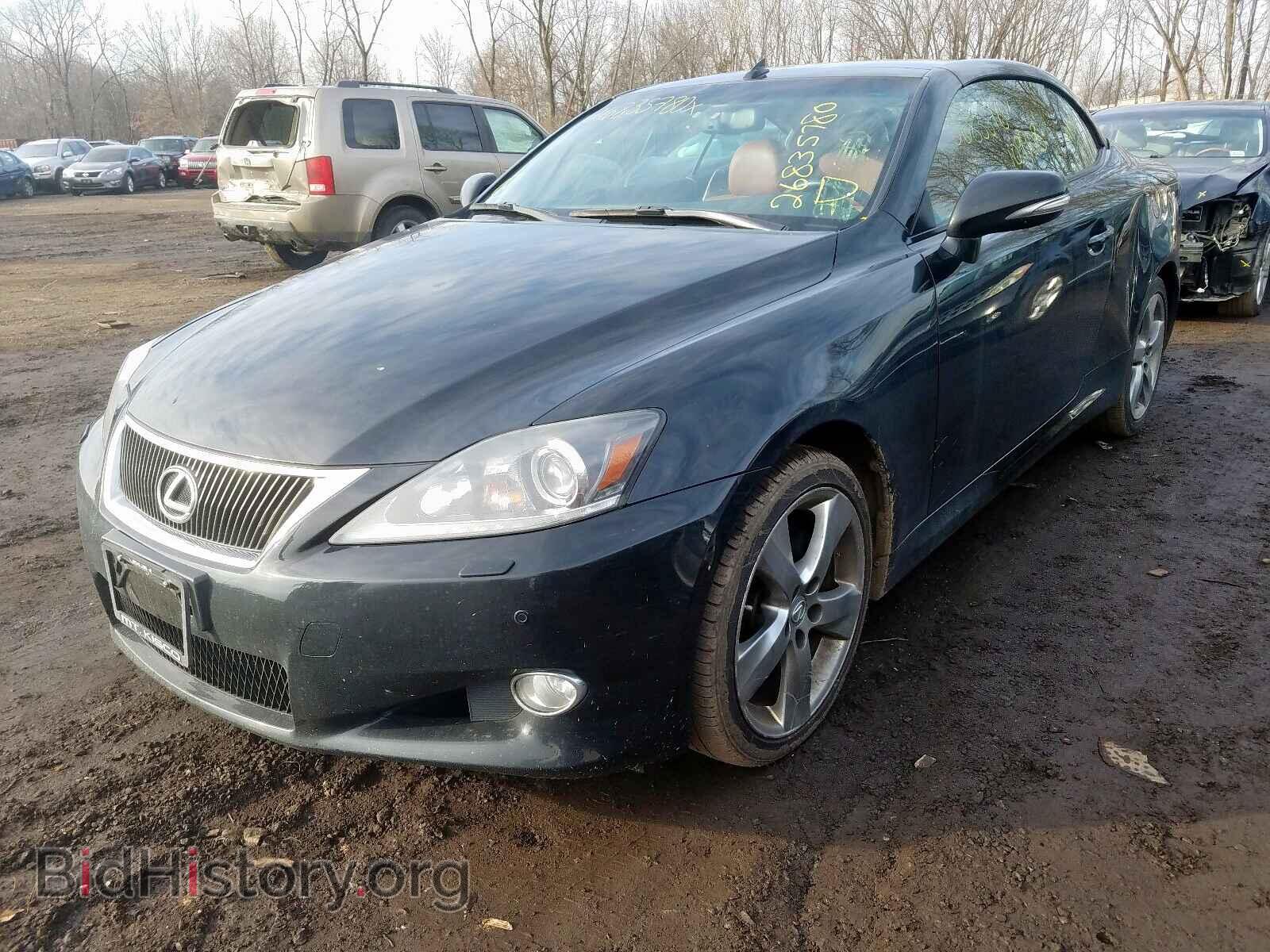 2011 LEXUS IS 250 - VIN: JTHFF2C29B2515974 - Фото 2