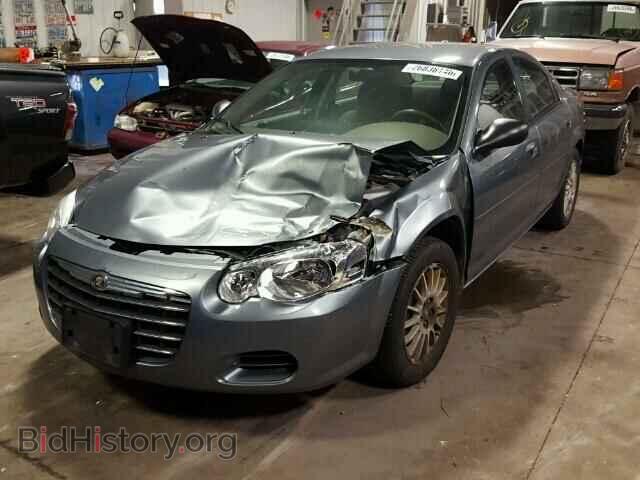 2006 CHRYSLER SEBRING - VIN: 1C3EL46X76N187858 - Фото 2