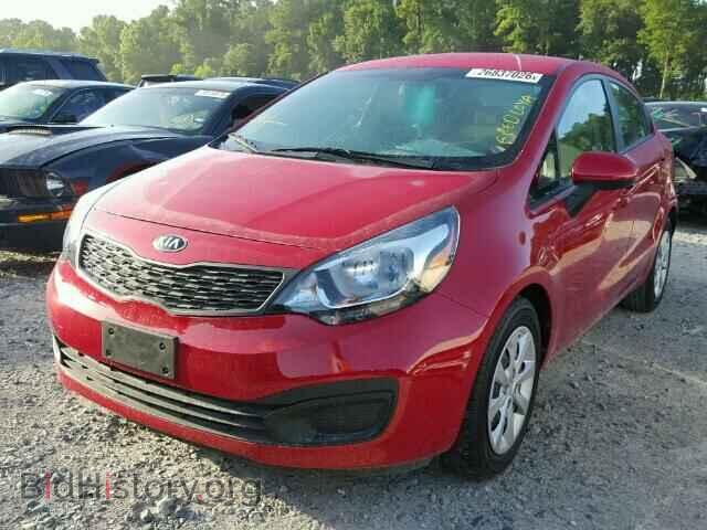 2015 KIA RIO - VIN: KNADM4A37F6440953 - Фото 2