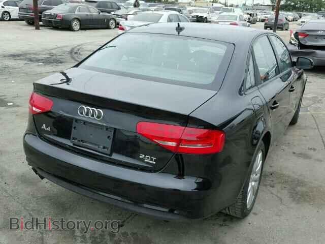 2013 AUDI A4 - VIN: WAUBFAFL3DA165603 - Фото 4