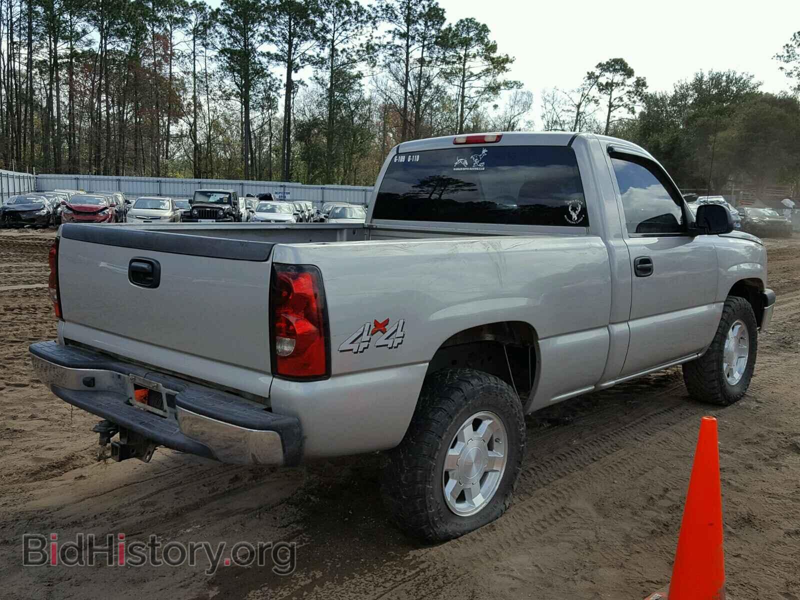 2007 CHEVROLET SILVERADO - VIN: 1GCEK14Z67Z152806 - Фото 4
