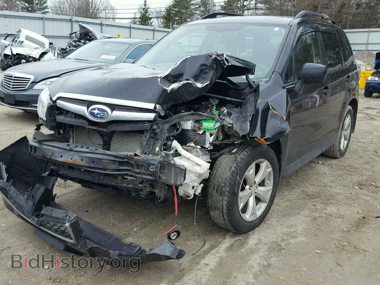 2014 SUBARU FORESTER - VIN: JF2SJAEC3EH445664 - Фото 2