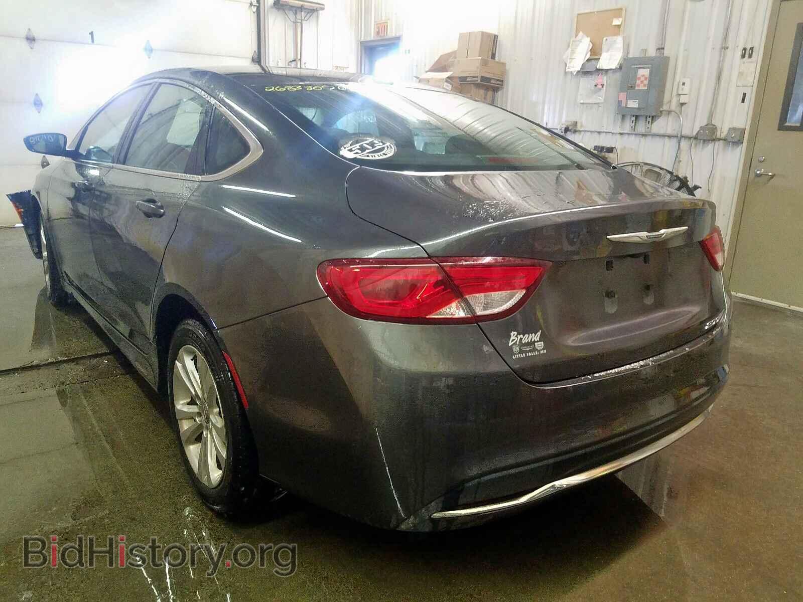 2016 CHRYSLER 200 - VIN: 1C3CCCAB8GN115727 - Фото 3