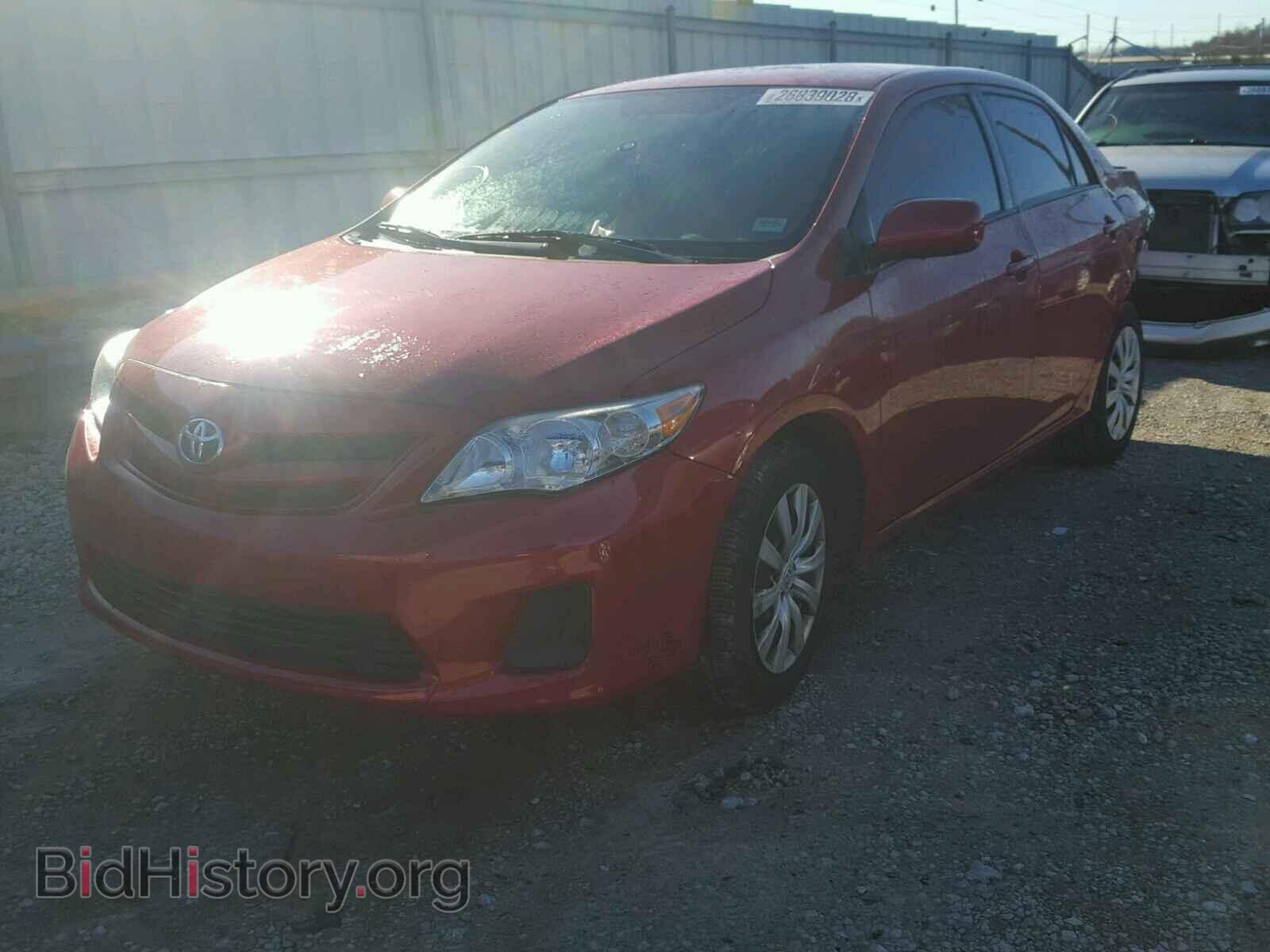 2012 TOYOTA COROLLA BA - VIN: 2T1BU4EE2CC774172 - Фото 2