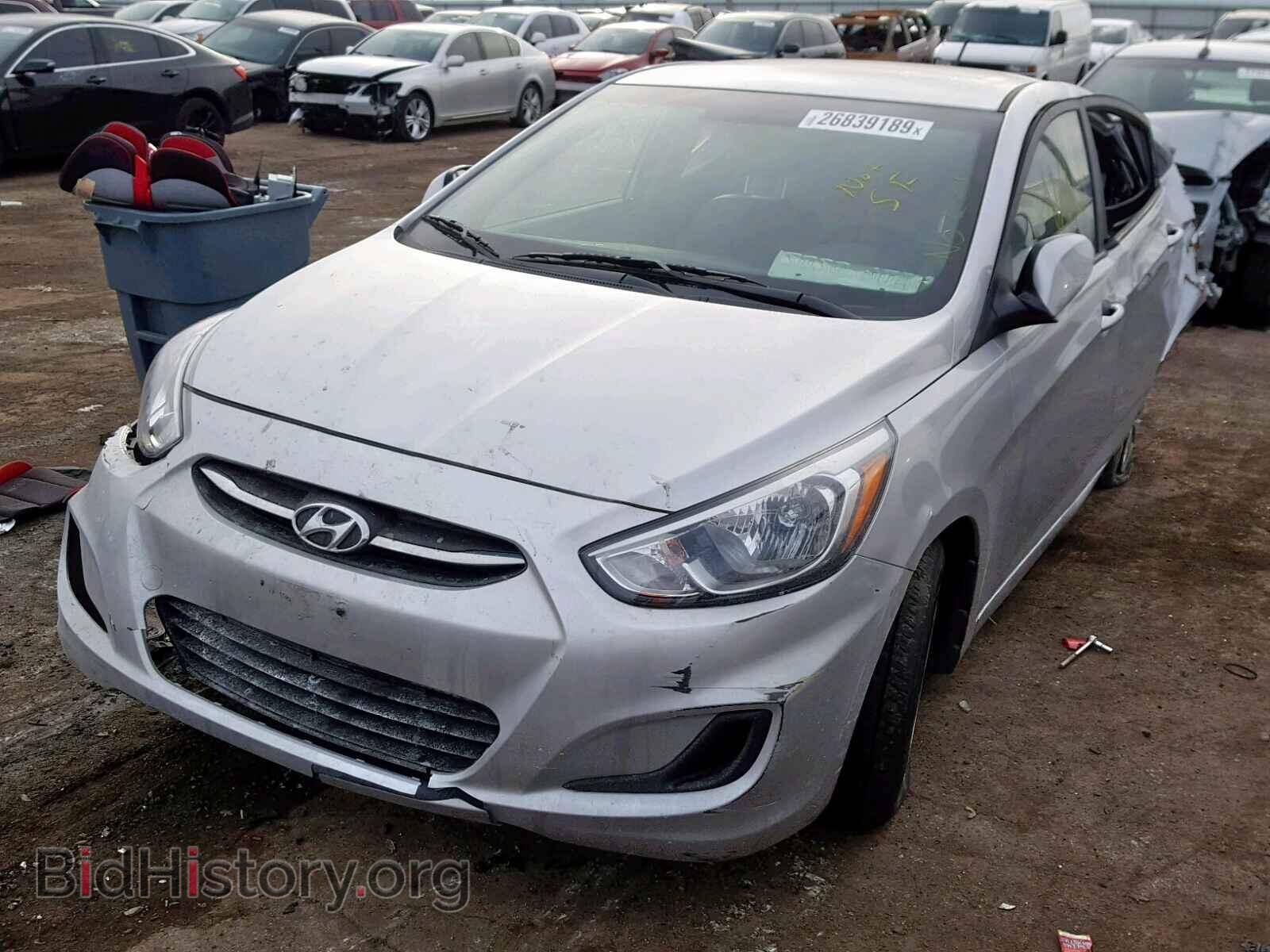 2017 HYUNDAI ACCENT - VIN: KMHCT4AE1HU340876 - Фото 2