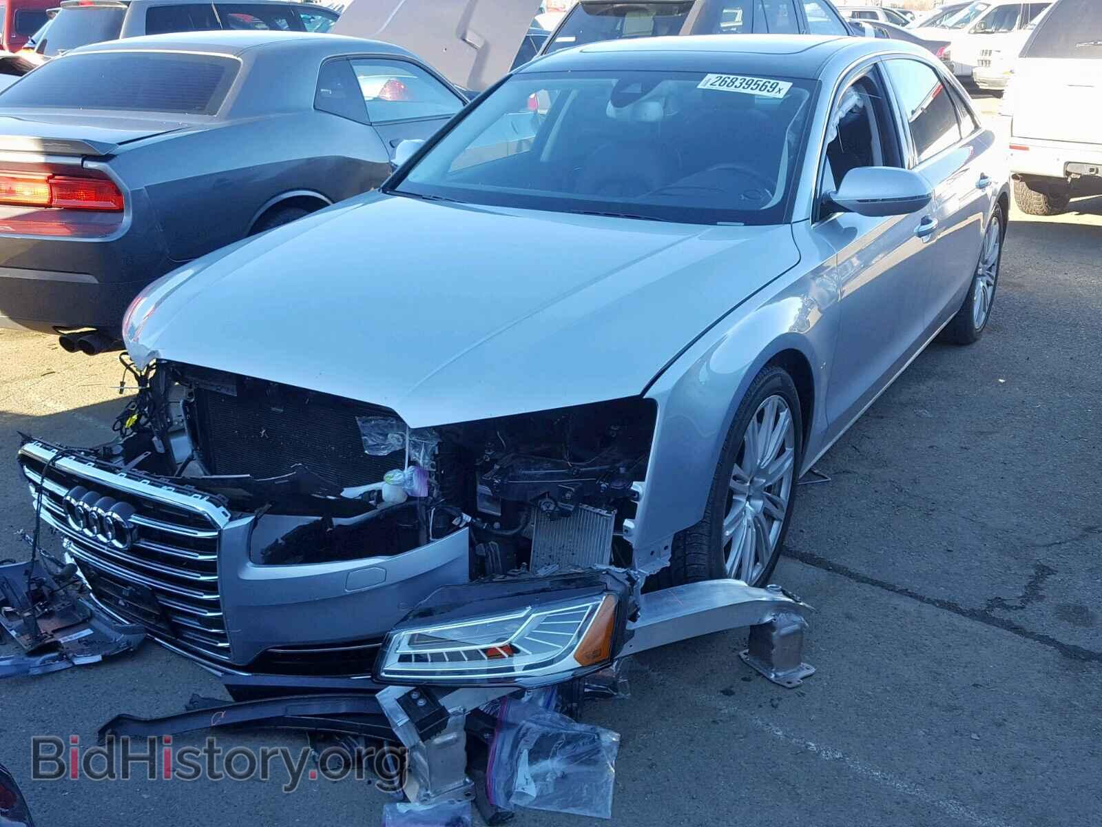 2016 AUDI A8 - VIN: WAU34AFD0GN010152 - Фото 2