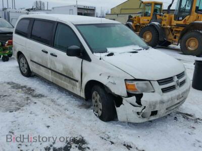 2008 Dodge CARAVAN Grand Cara, white — VIN 1D8HN44H18B155265, Copart
