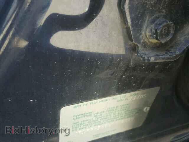 2006 SUBARU FORESTER - VIN: JF1SG65686G742589 - Фото 10