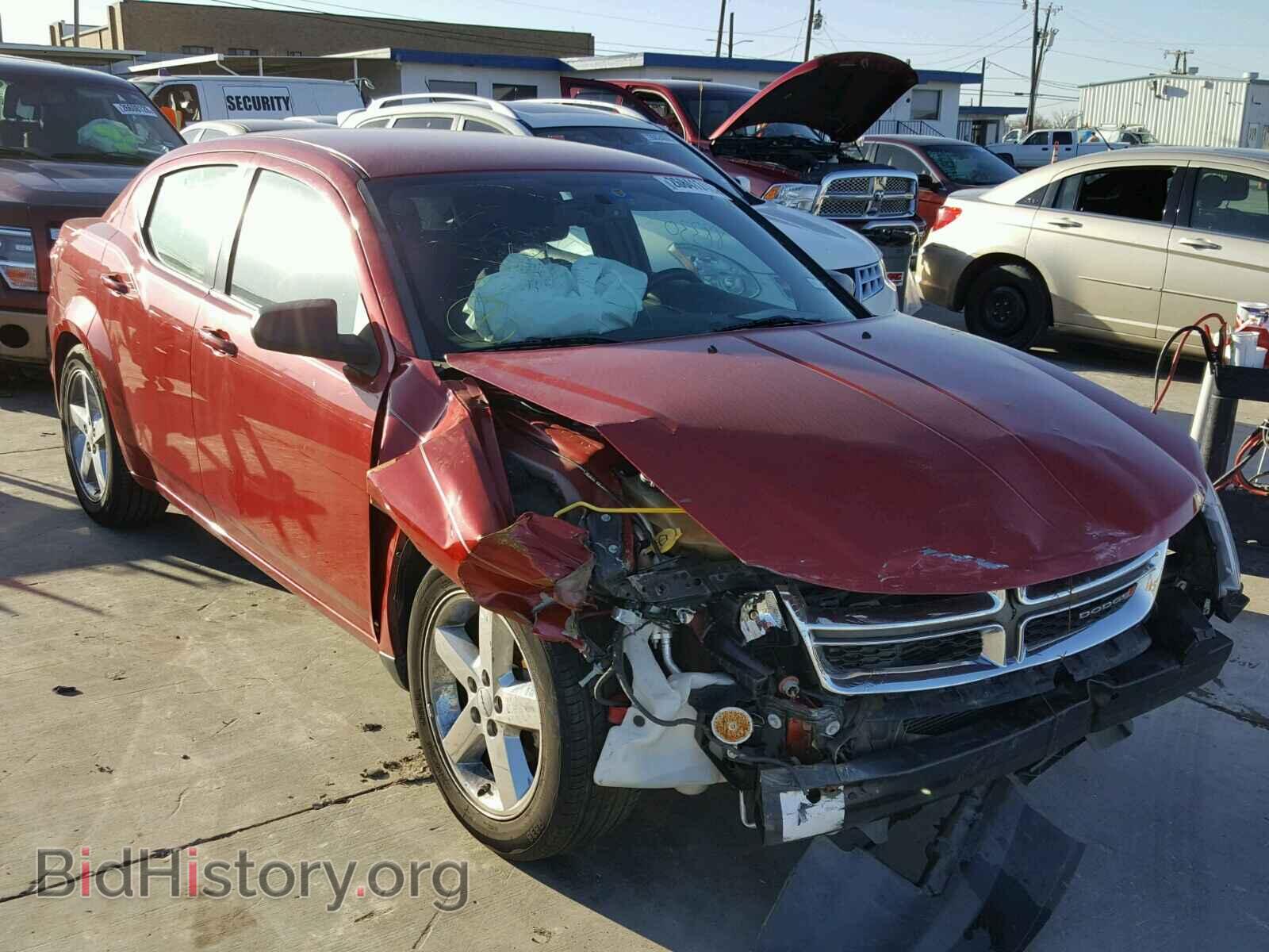 Фотография 1C3CDZAG4DN771382 - DODGE AVENGER 2013