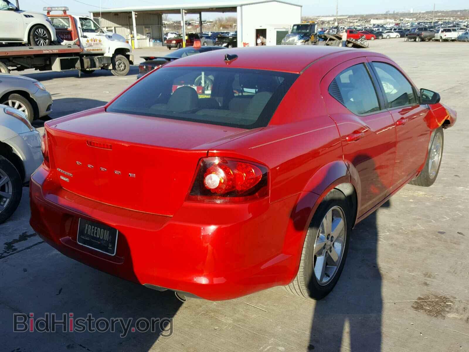 2013 DODGE AVENGER - VIN: 1C3CDZAG4DN771382 - Фото 4