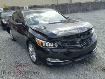 2014 Acura RLX, черный — VIN JH4KC1F34EC002118, Copart
