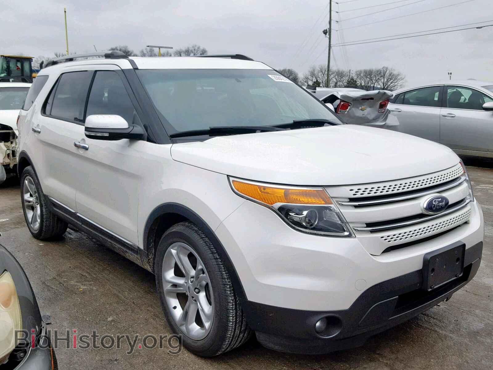 Photo 1FM5K7F87EGC44356 - FORD EXPLORER L 2014