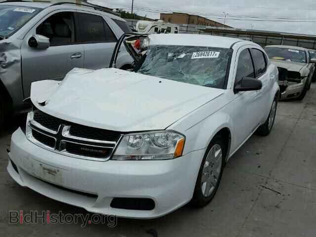2013 DODGE AVENGER - VIN: 1C3CDZAB1DN602831 - Фото 2