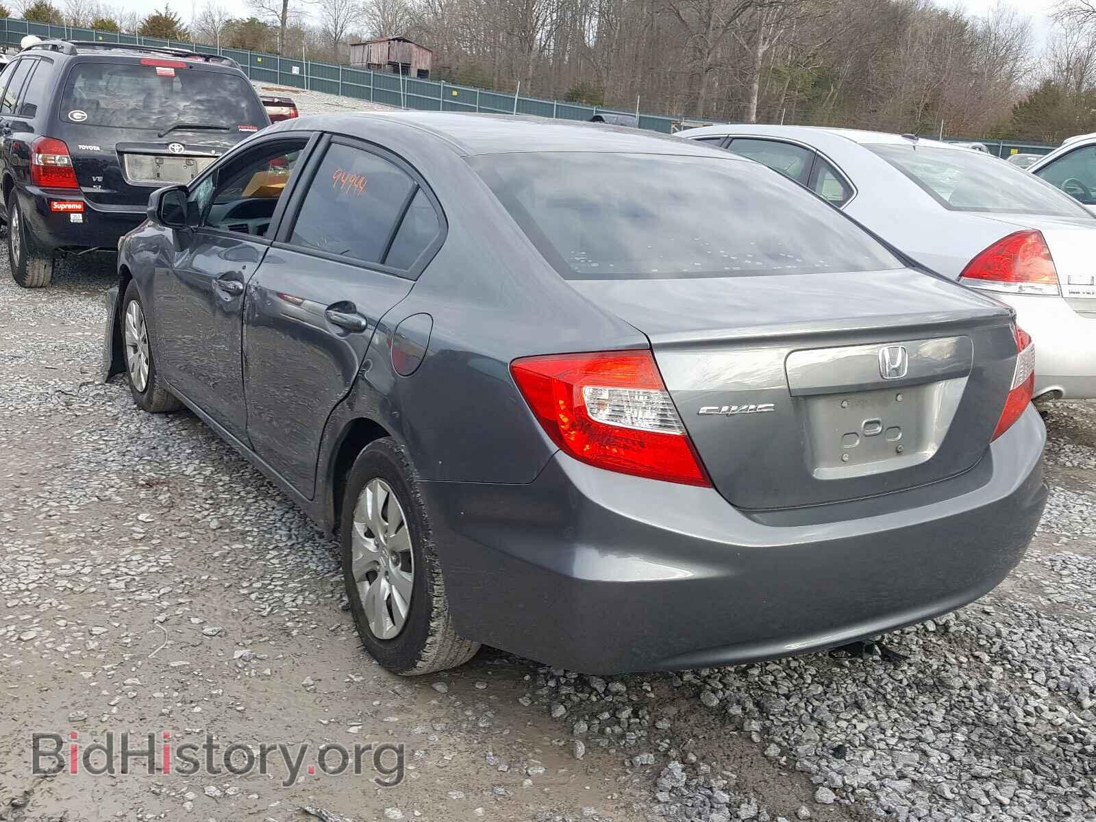 2012 HONDA CIVIC - VIN: 19XFB2F57CE093694 - Фото 3