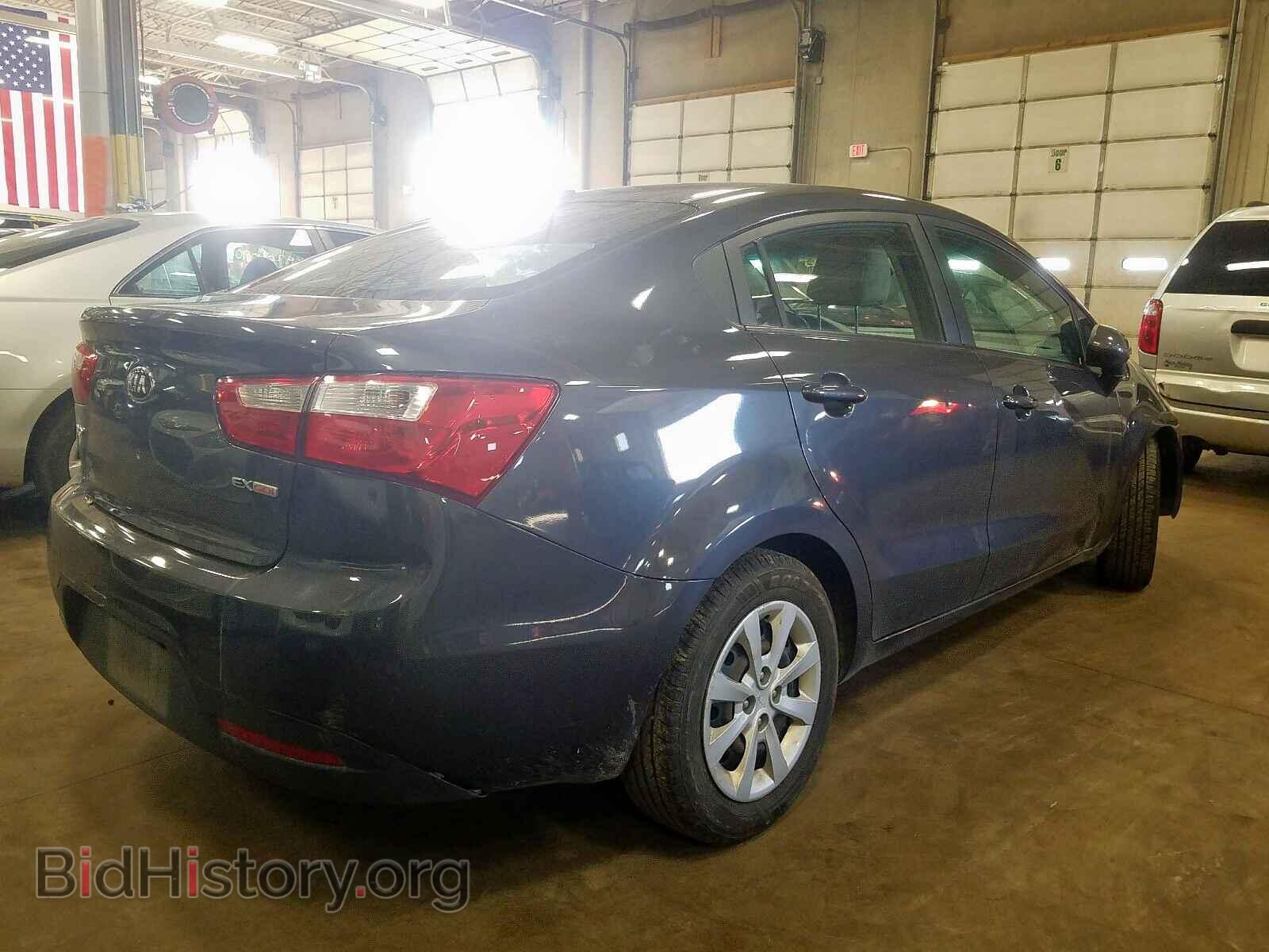 2013 KIA RIO - VIN: KNADN4A35D6136496 - Фото 4
