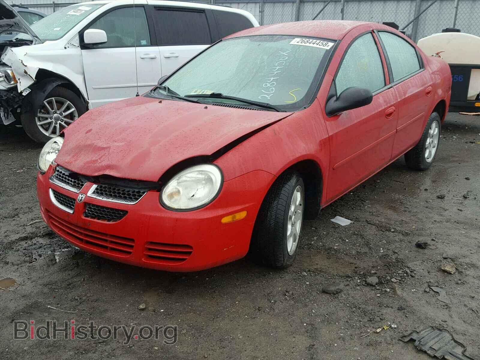 2005 DODGE NEON - VIN: 1B3ES56C15D175339 - Фото 2