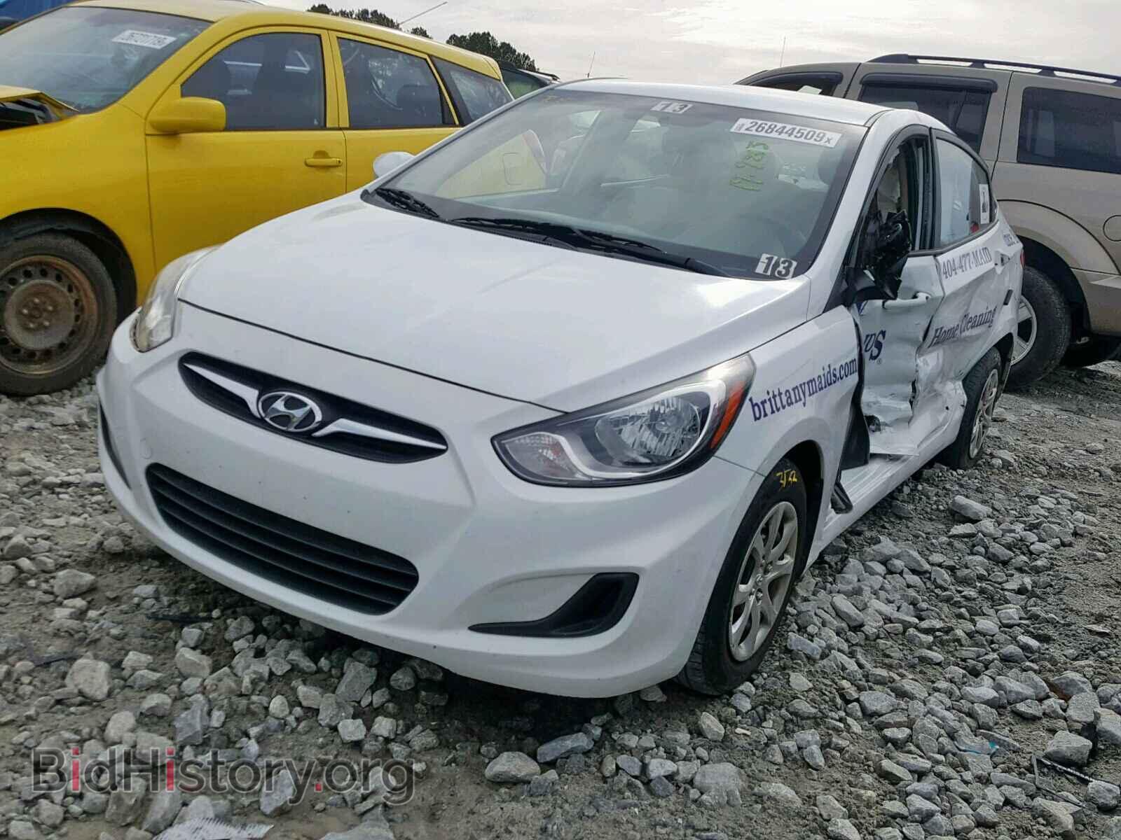 2013 HYUNDAI ACCENT - VIN: KMHCT4AE6DU475295 - Фото 2