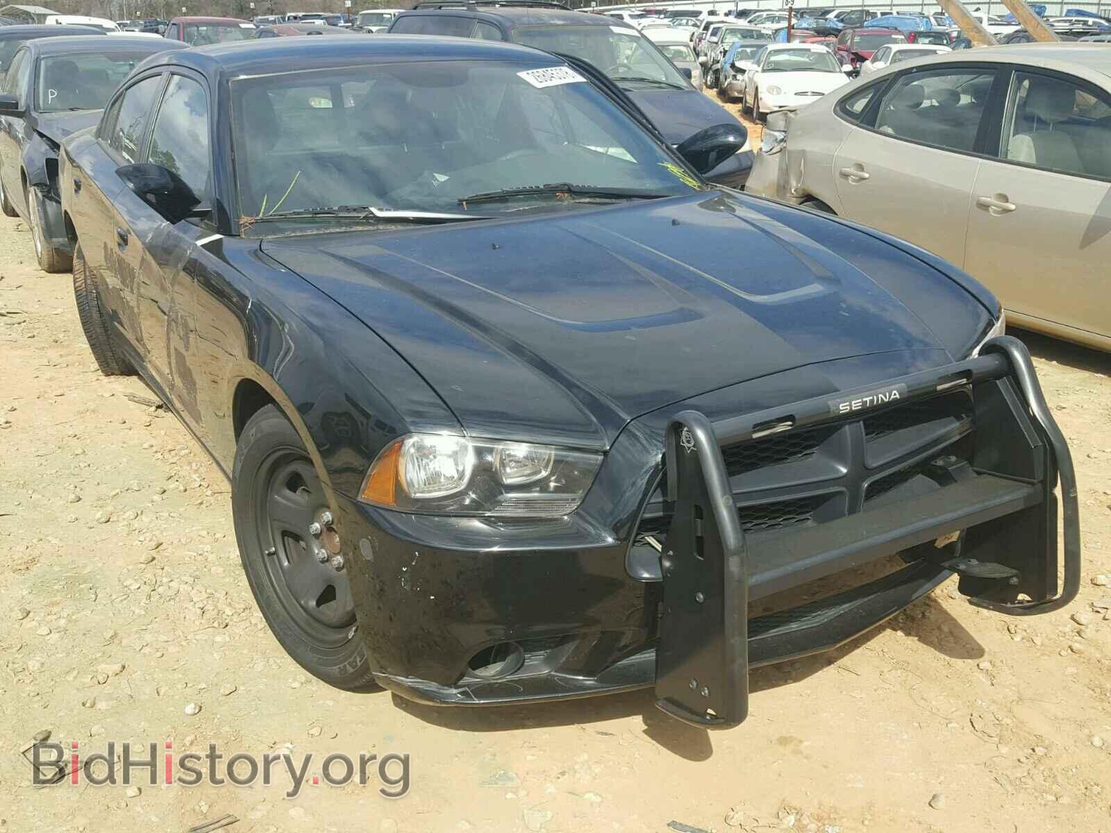 Photo 2C3CDXAT5EH155704 - DODGE CHARGER 2014