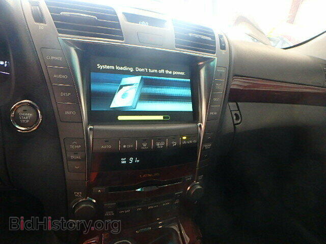 2007 LEXUS LS460 - VIN: JTHBL46F975009343 - Фото 9