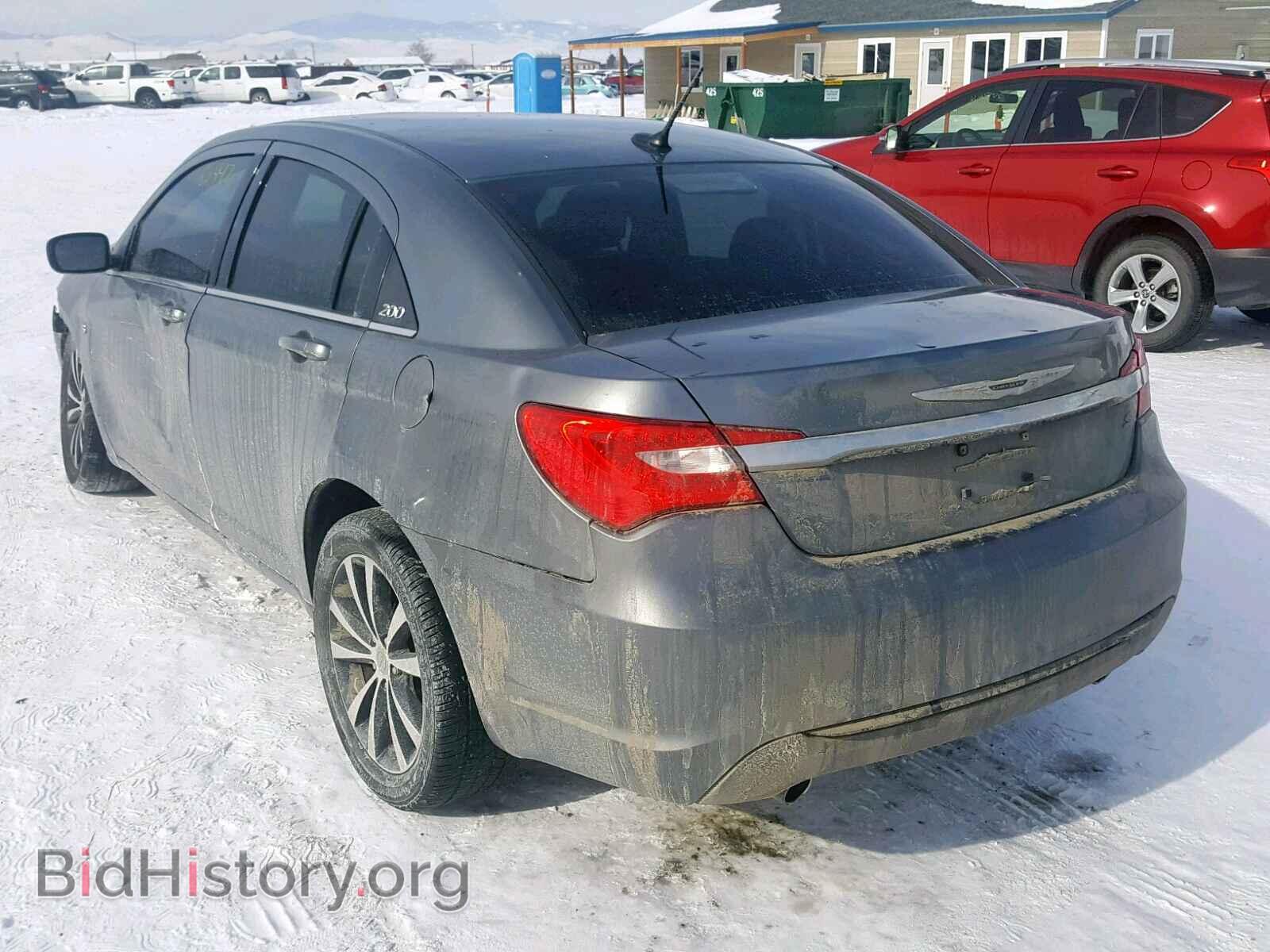2012 CHRYSLER 200 - VIN: 1C3CCBHG3CN107878 - Фото 3