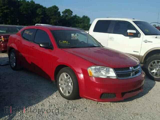 Фотография 1C3CDZAG8EN109113 - DODGE AVENGER 2014