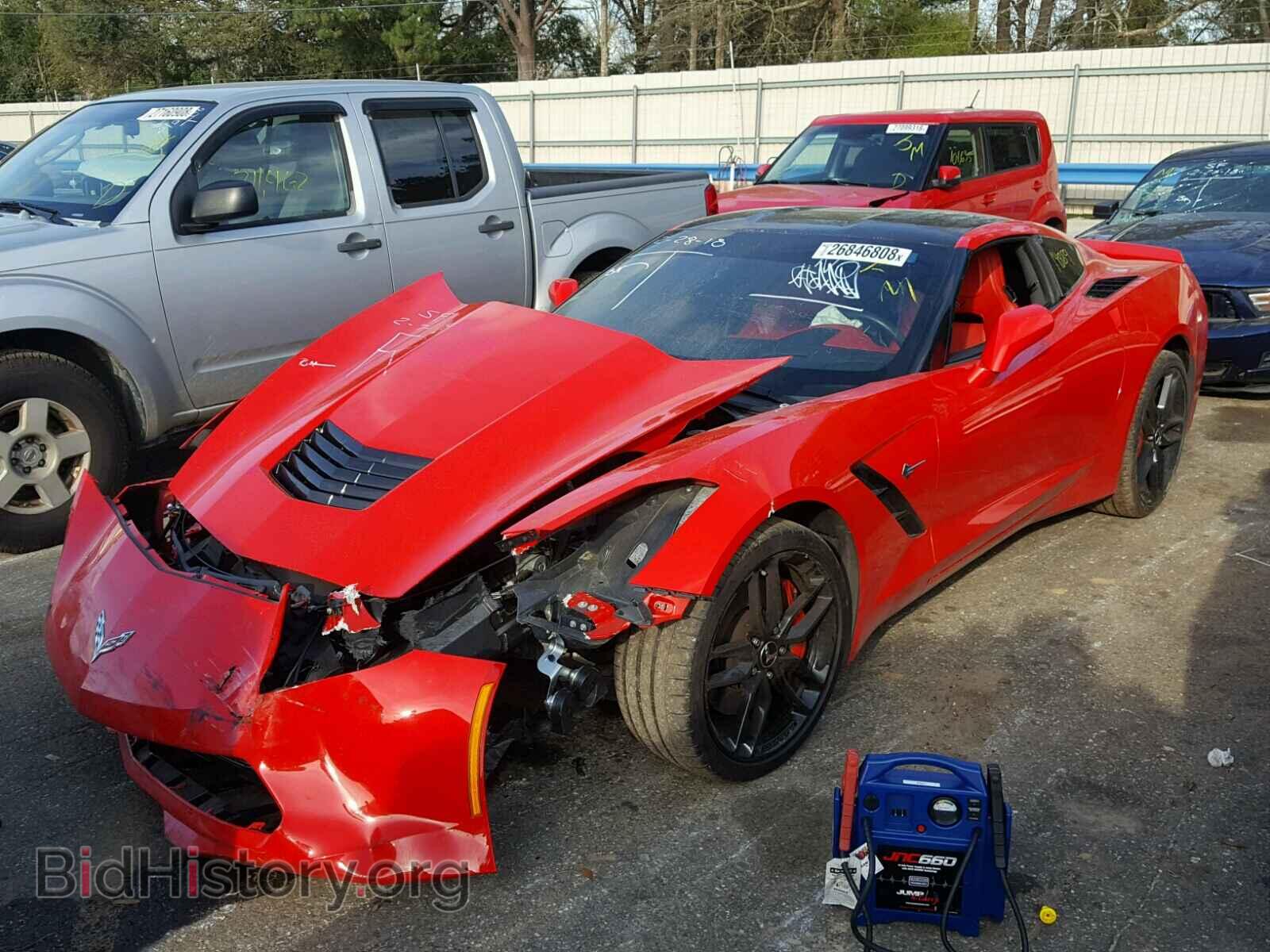 2014 CHEVROLET CORVETTE - VIN: 1G1YM2D73E5126477 - Фото 2