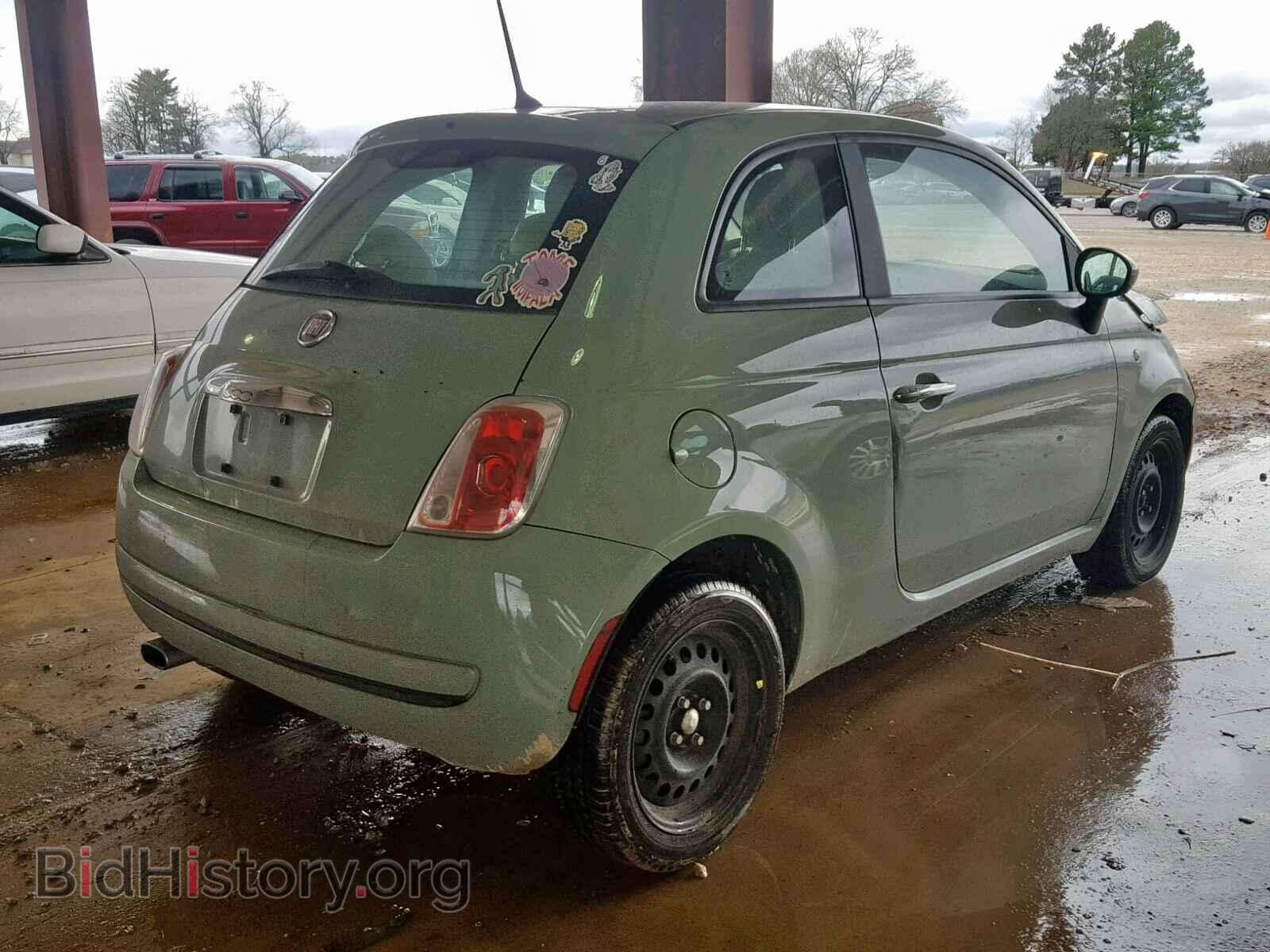 2012 FIAT 500 - VIN: 3C3CFFAR6CT328479 - Фото 4