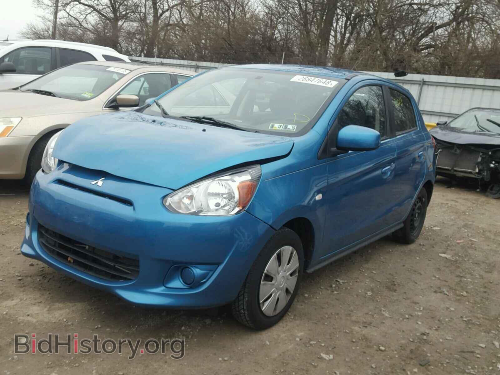 2015 MITSUBISHI MIRAGE - VIN: ML32A3HJ4FH006689 - Фото 2