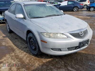 2005 Mazda 6 6 I, серебристый — VIN 1YVFP80C355M60627, Copart