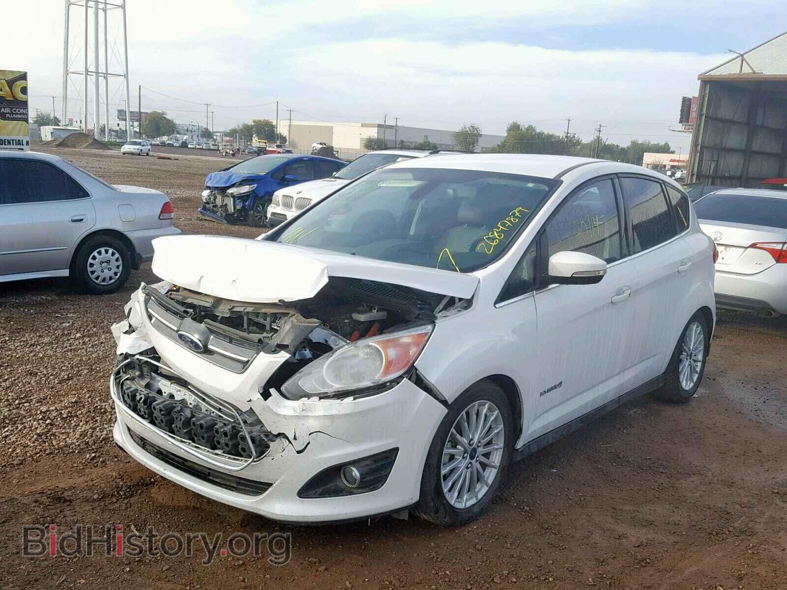 2013 FORD C-MAX SEL - VIN: 1FADP5BU6DL544832 - Фото 2