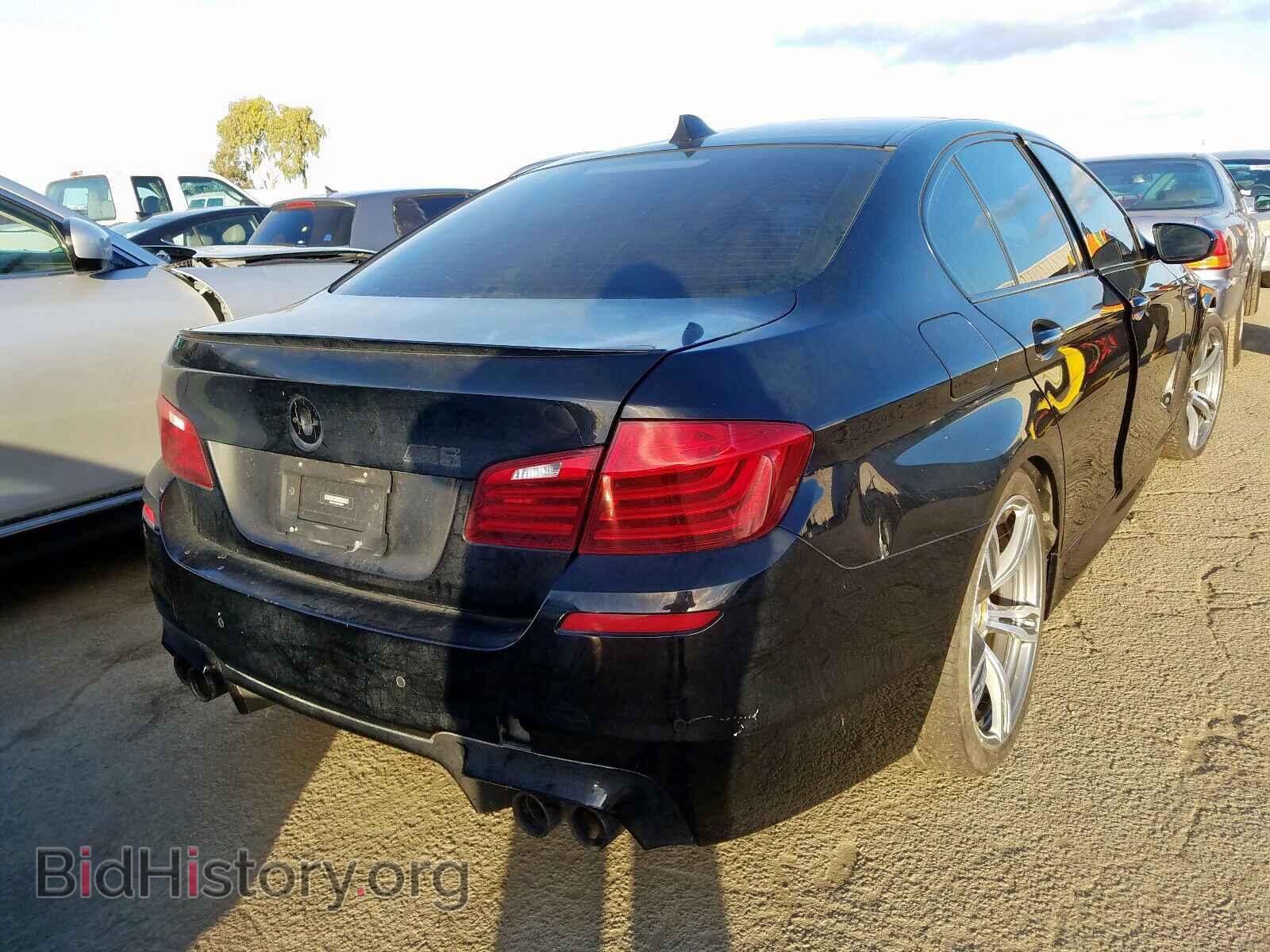 2014 BMW M5 - VIN: WBSFV9C59ED593504 - Фото 4