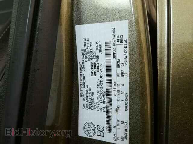 2013 FORD ESCAPE - VIN: 1FMCU0GX7DUD82106 - Фото 10