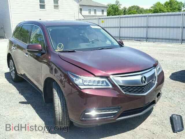 Photo 5FRYD4H4XEB044004 - ACURA MDX 2014