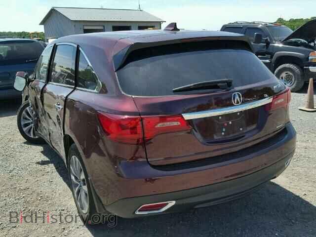 2014 ACURA MDX - VIN: 5FRYD4H4XEB044004 - Фото 3