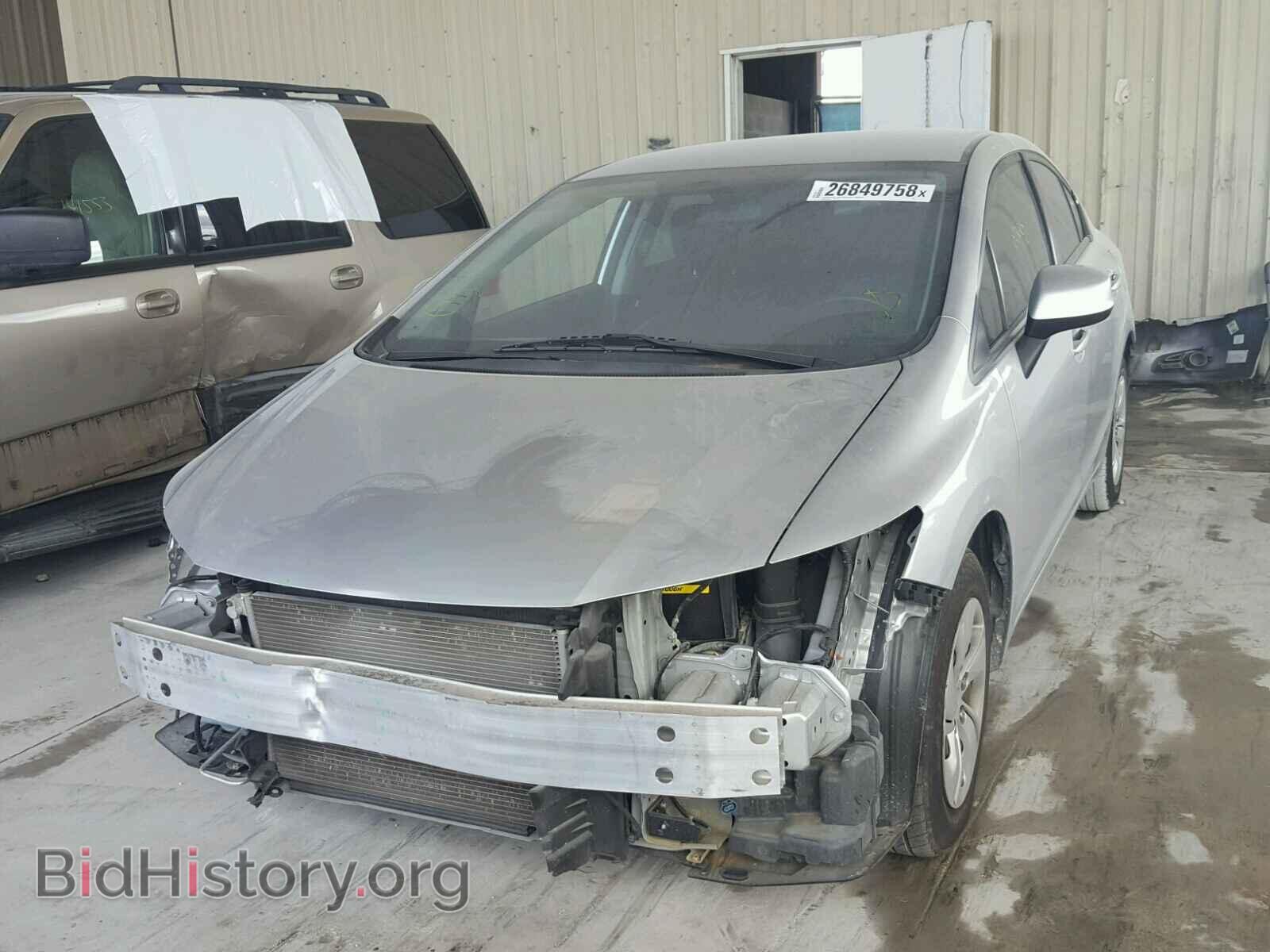 2013 HONDA CIVIC - VIN: 19XFB2F52DE092907 - Фото 2