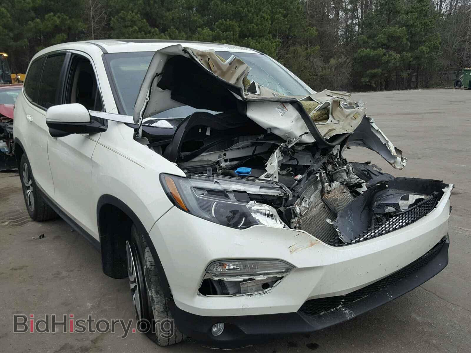 Фотография 5FNYF5H59GB017602 - HONDA PILOT 2016