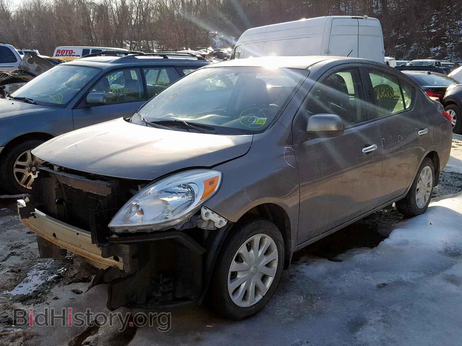 2013 NISSAN VERSA - VIN: 3N1CN7AP7DL855910 - Фото 2