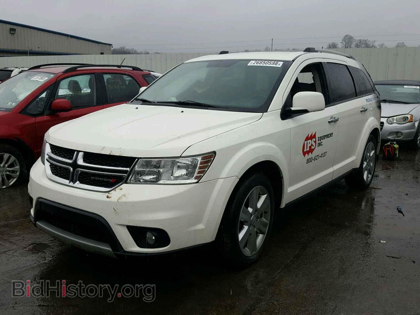 2013 DODGE JOURNEY - VIN: 3C4PDCDG6DT688039 - Фото 2