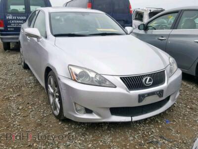 2010 Lexus IS 250, silver — VIN JTHBF5C29A5113658, Copart