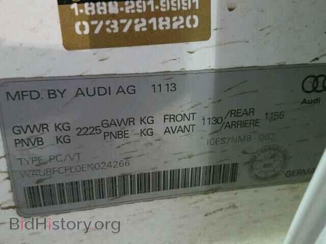 2014 AUDI A4 - VIN: WAUBFCFL0EN024266 - Фото 10