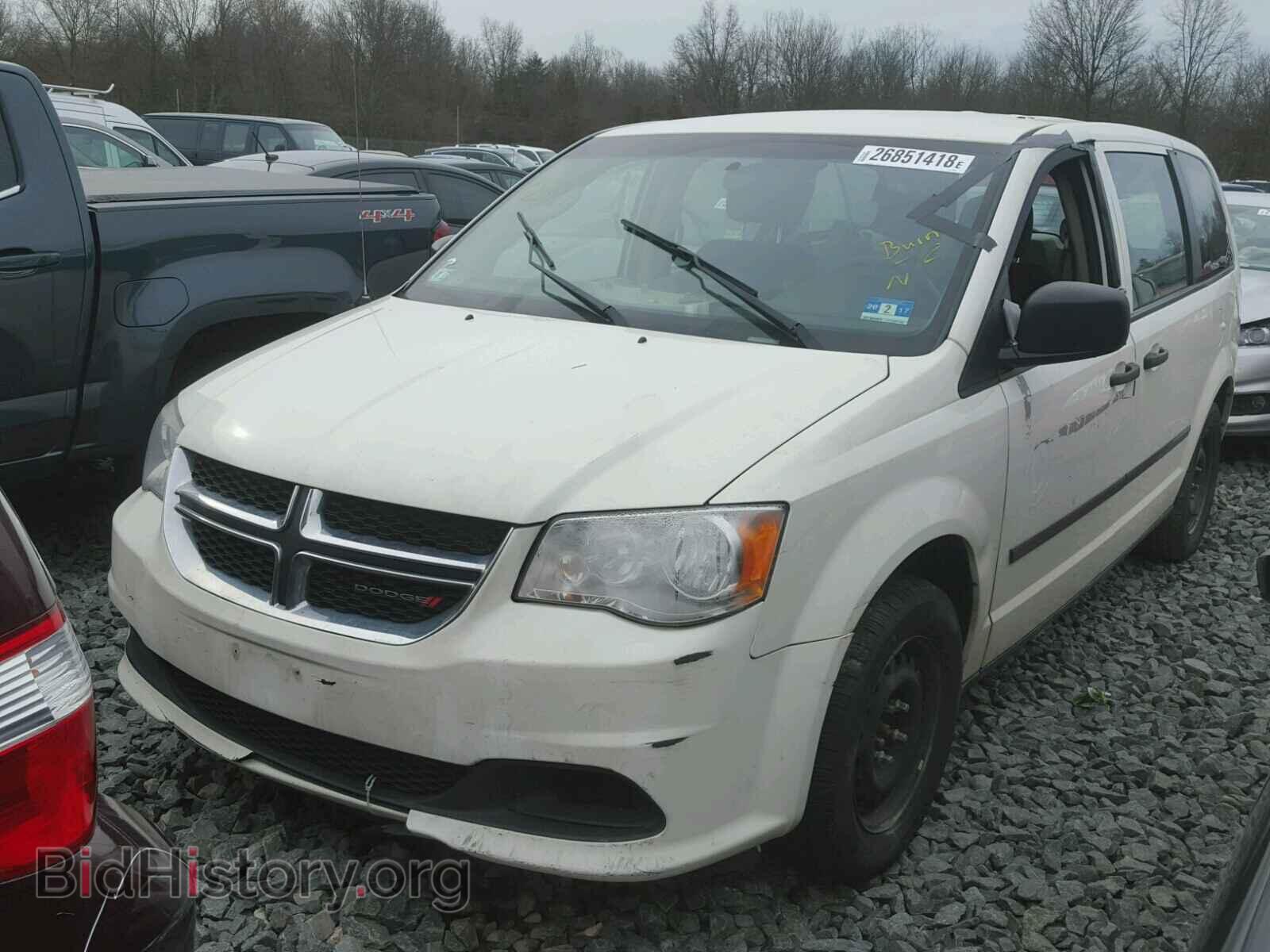 2011 DODGE CARAVAN - VIN: 2D4JN1AG6BR608155 - Фото 2