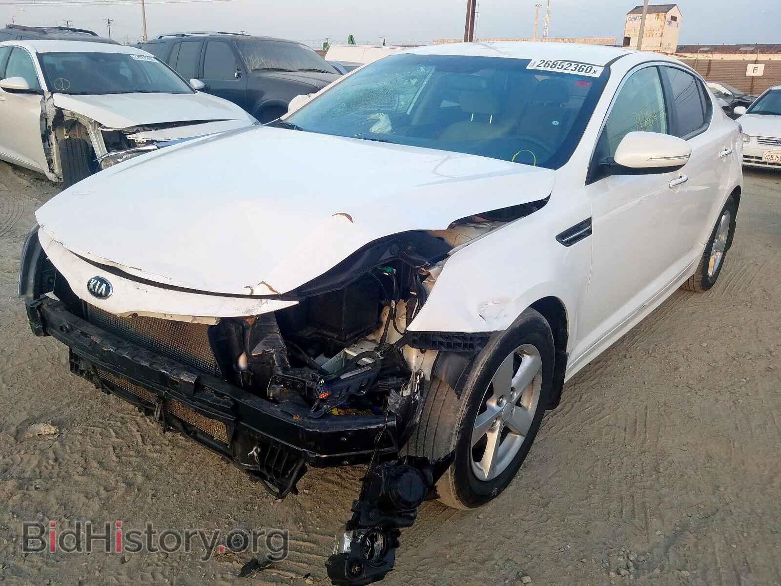 2015 KIA OPTIMA - VIN: KNAGM4A73F5530848 - Фото 2