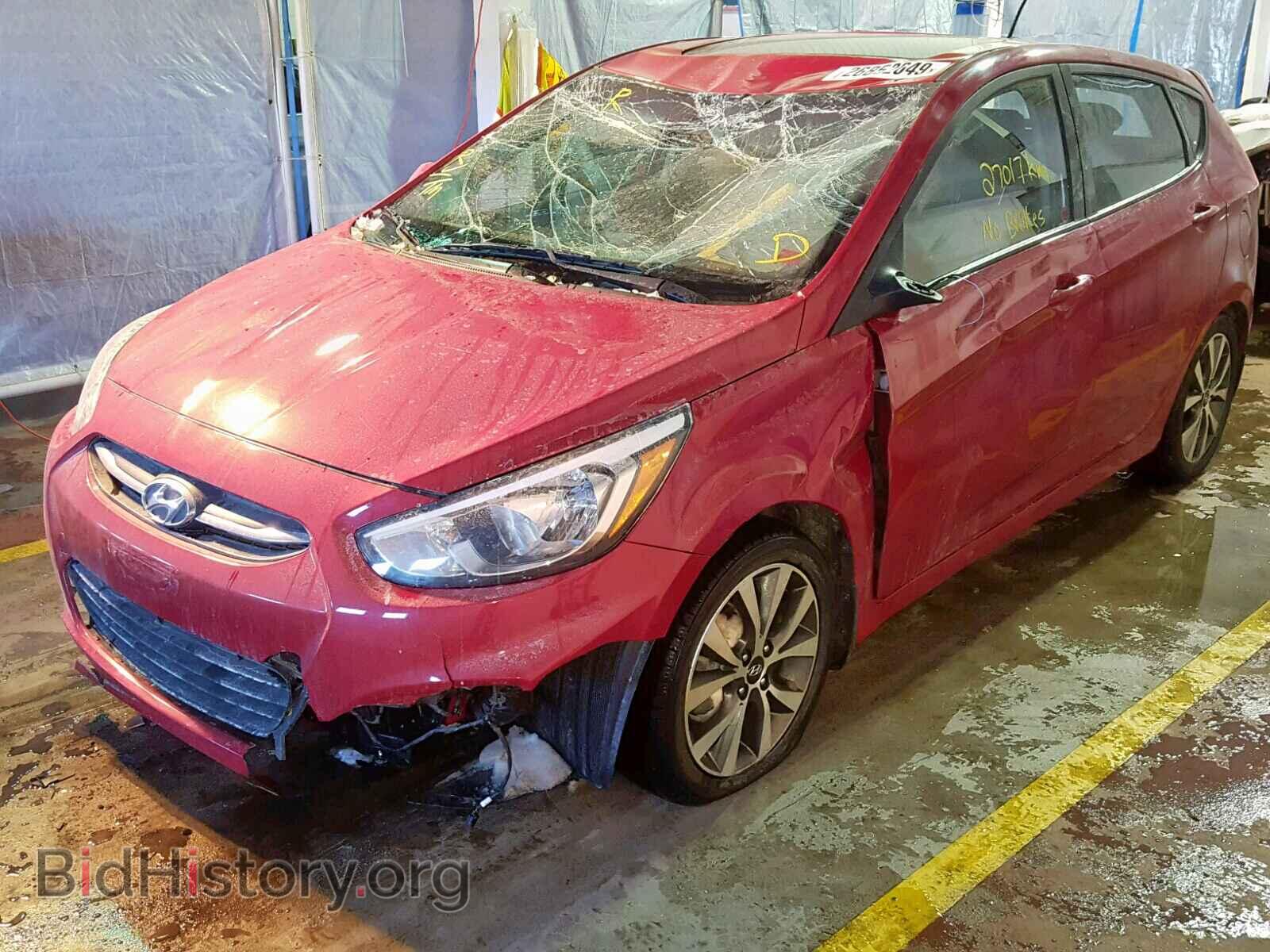 2017 HYUNDAI ACCENT - VIN: KMHCT5AEXHU305095 - Фото 2